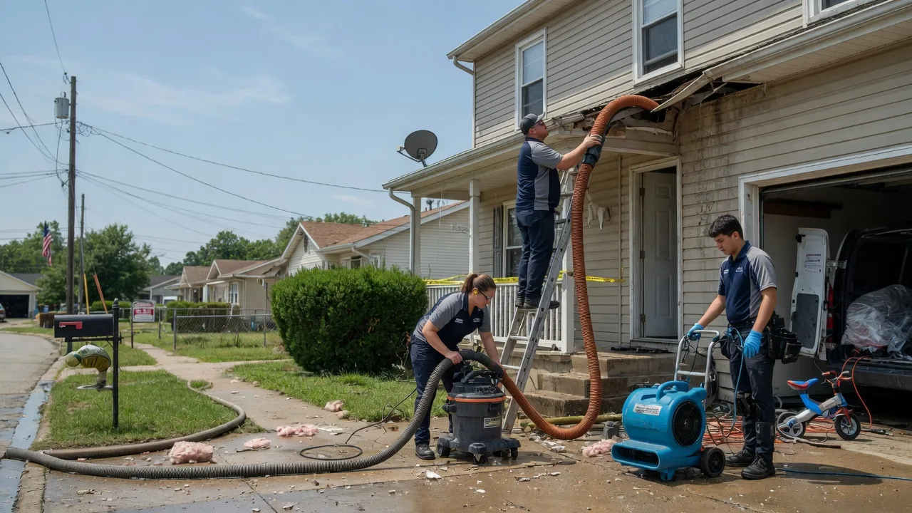 Water Damage Restoration in Harwood, MD near me
